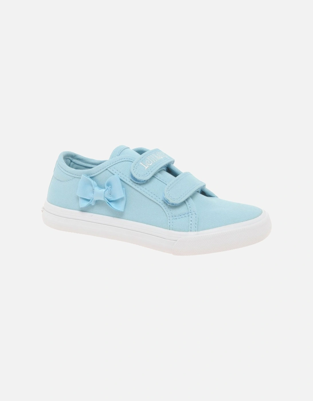 Juniors Lily Canvas Shoe (Blue)