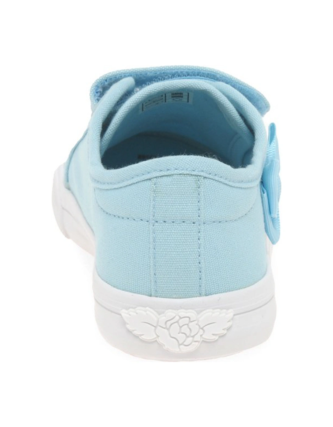 Juniors Lily Canvas Shoe (Blue)