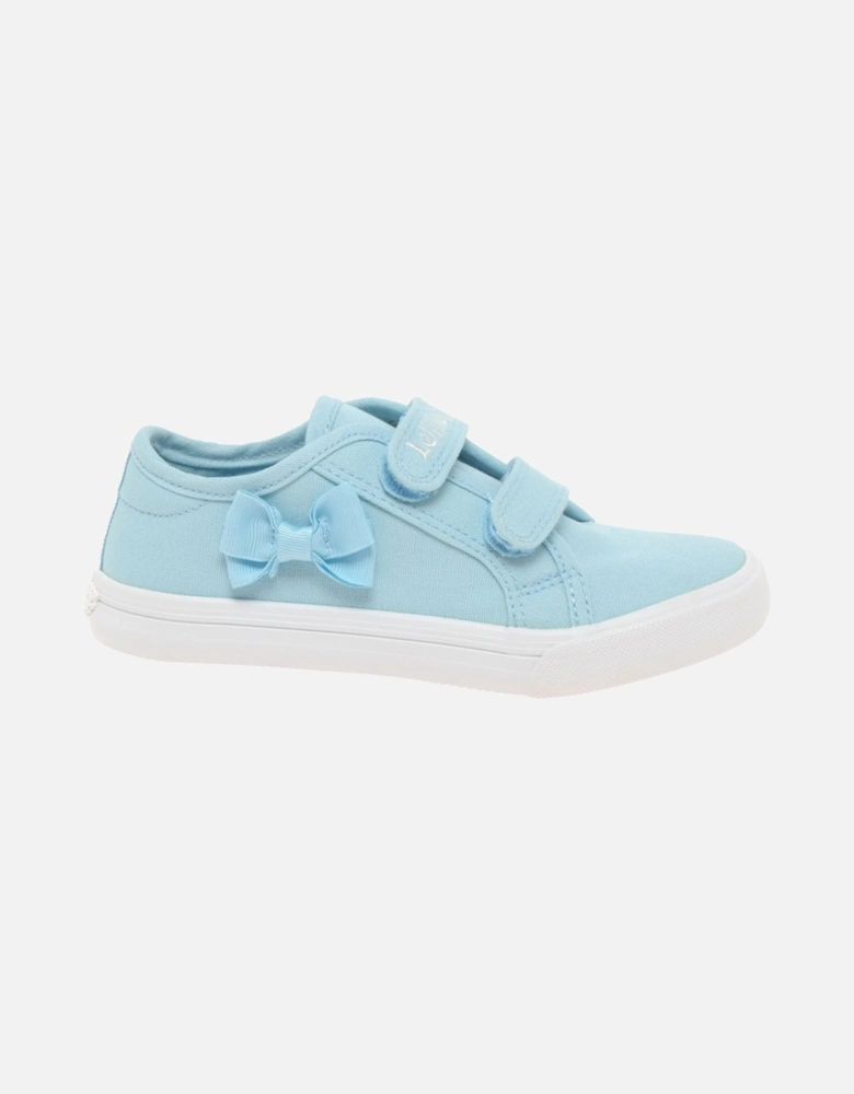 Juniors Lily Canvas Shoe (Blue)
