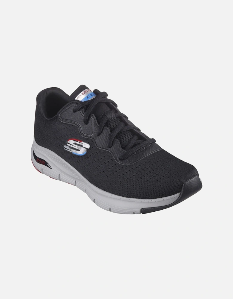 Mens Arch Fit Infinity Trainers (Black)