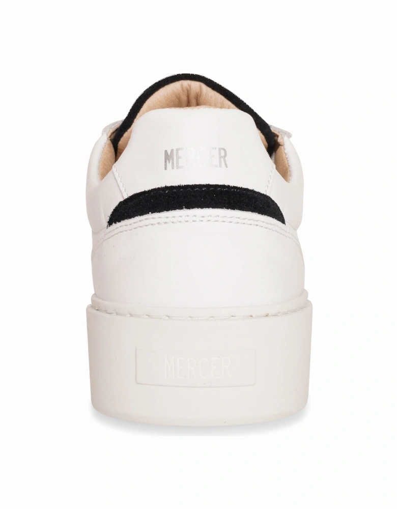 Mens The Lowtop 5.0 Nappa Trainers (White/Black)