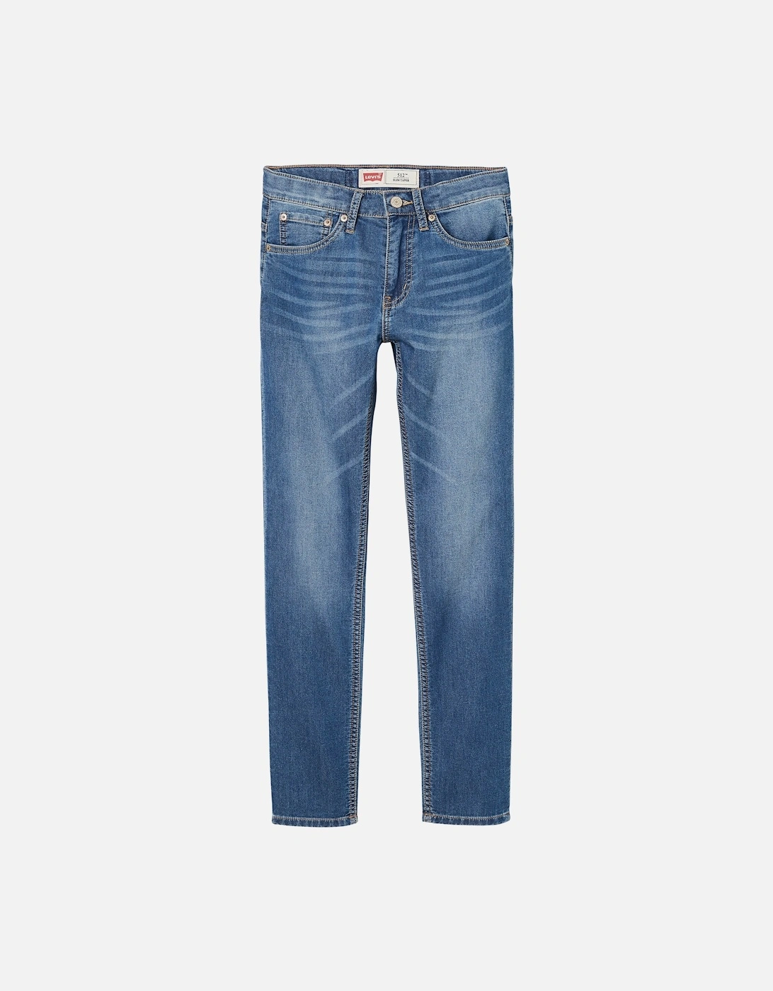Levis Juniors 512 Slim Taper Jeans (Blue), 3 of 2