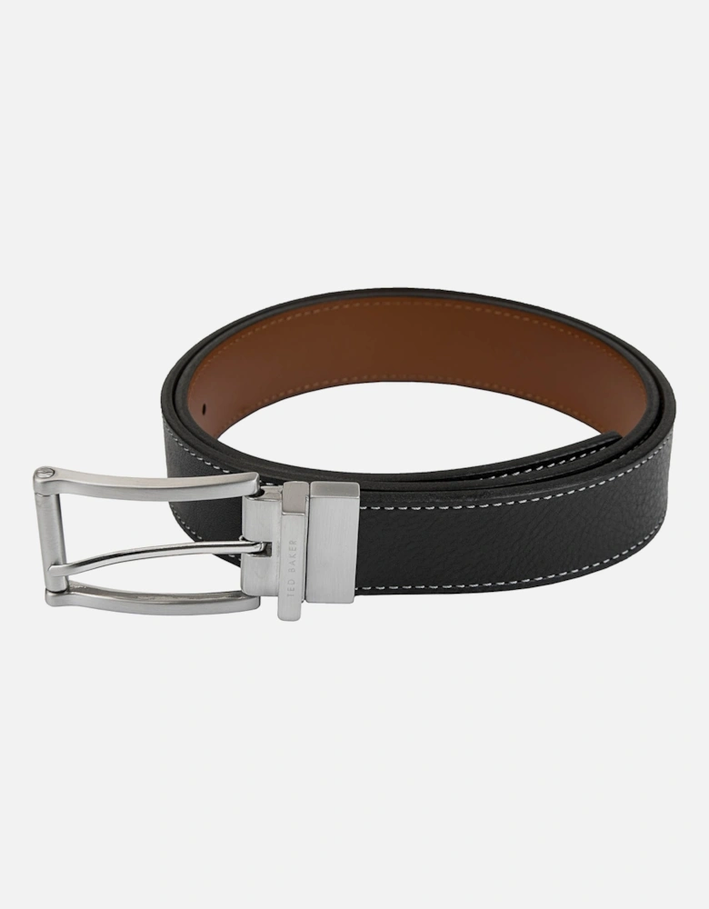 Bream Casual Reversible Belt (Black/Tan)