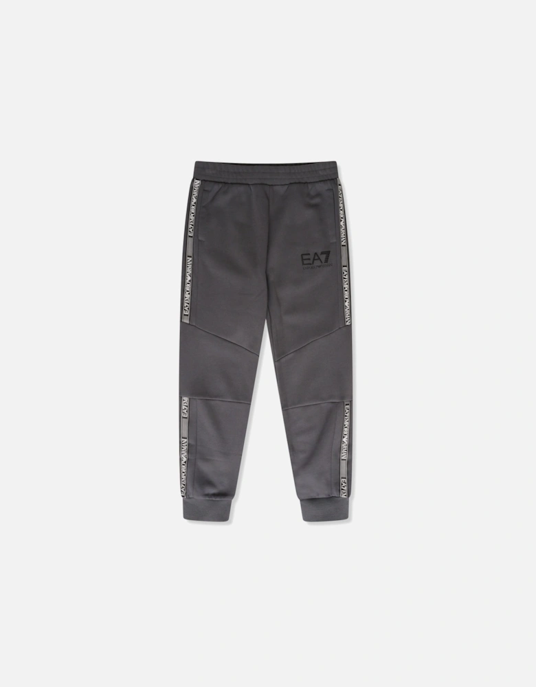Youths Taping Stripe Joggers (Dark Grey)