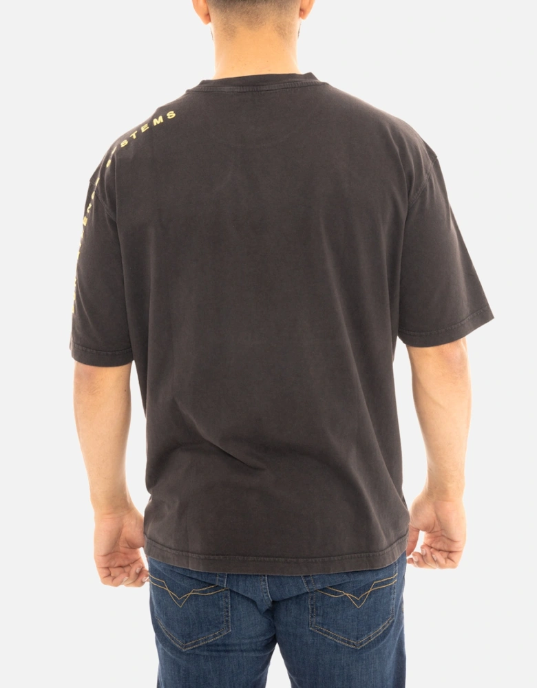 Mens T-Wash E4 T-Shirt (Black)