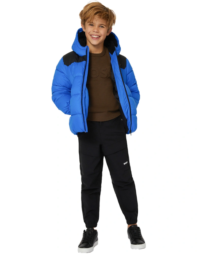 Juniors Puffer Jacket (Navy)