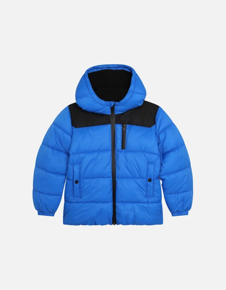 Juniors Puffer Jacket (Navy)