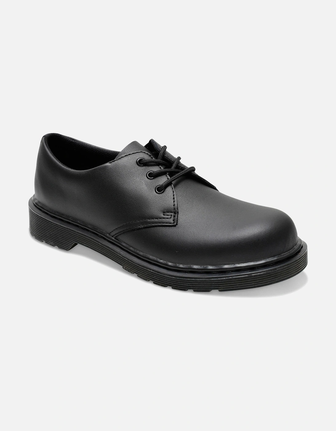 Dr. Martens Juniors 1461 Mono Shoe (Black), 4 of 3