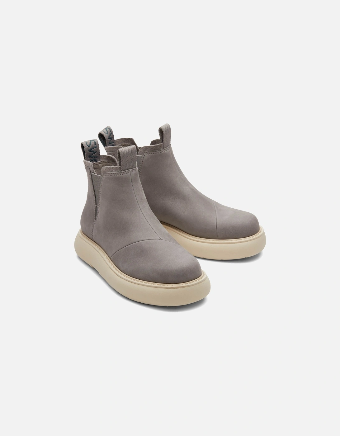 Womens Mallow Chelsea Boots (Grey), 6 of 5