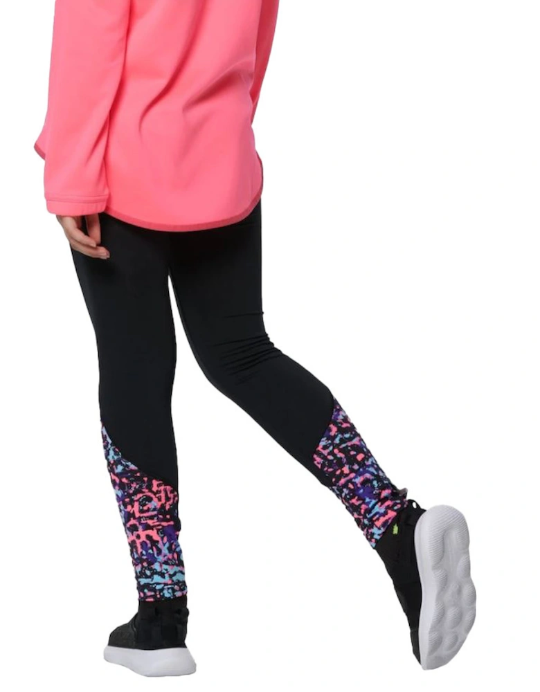 Youths Cozy Novelty Leggings (Black)