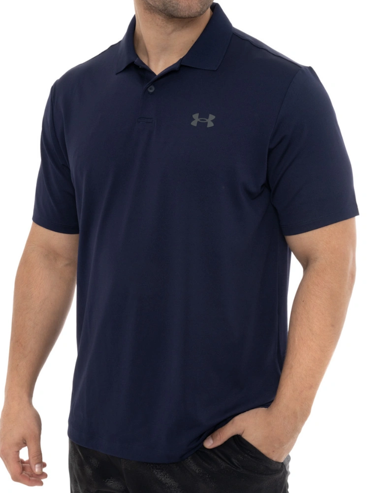 Mens Performance Polo Shirt (Navy)