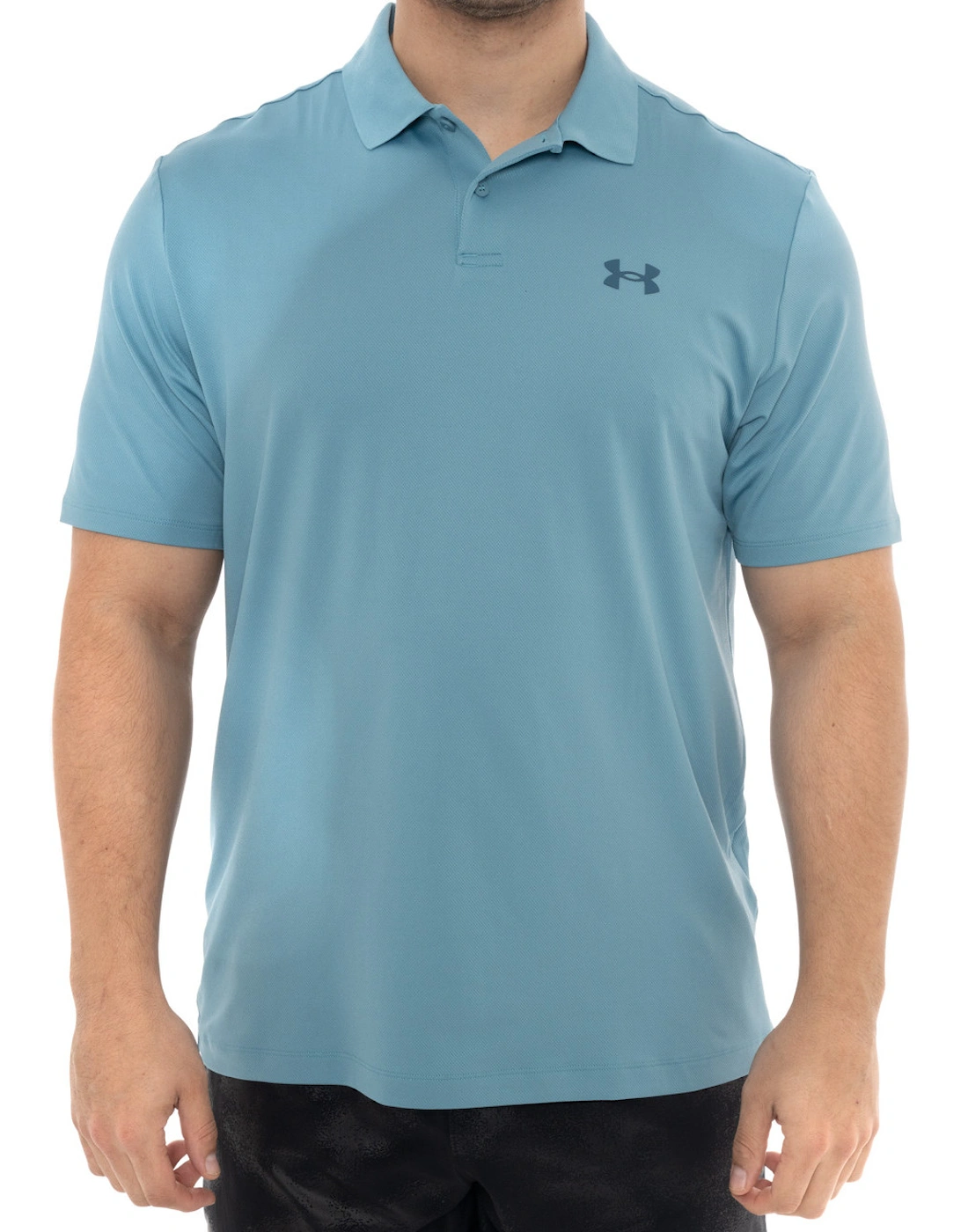 Mens Performance Polo Shirt (Blue), 7 of 6
