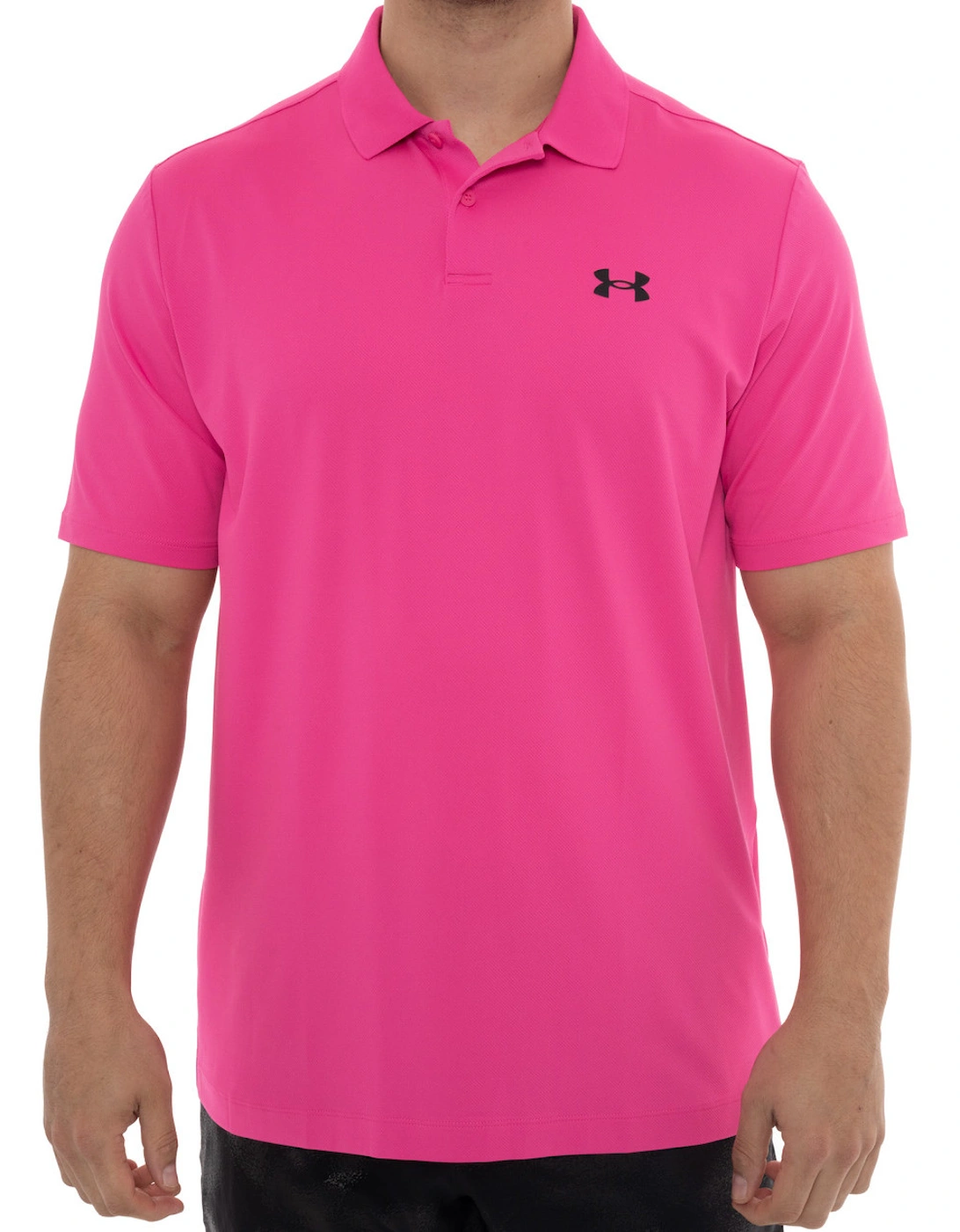 Mens Performance Polo Shirt (Pink), 7 of 6
