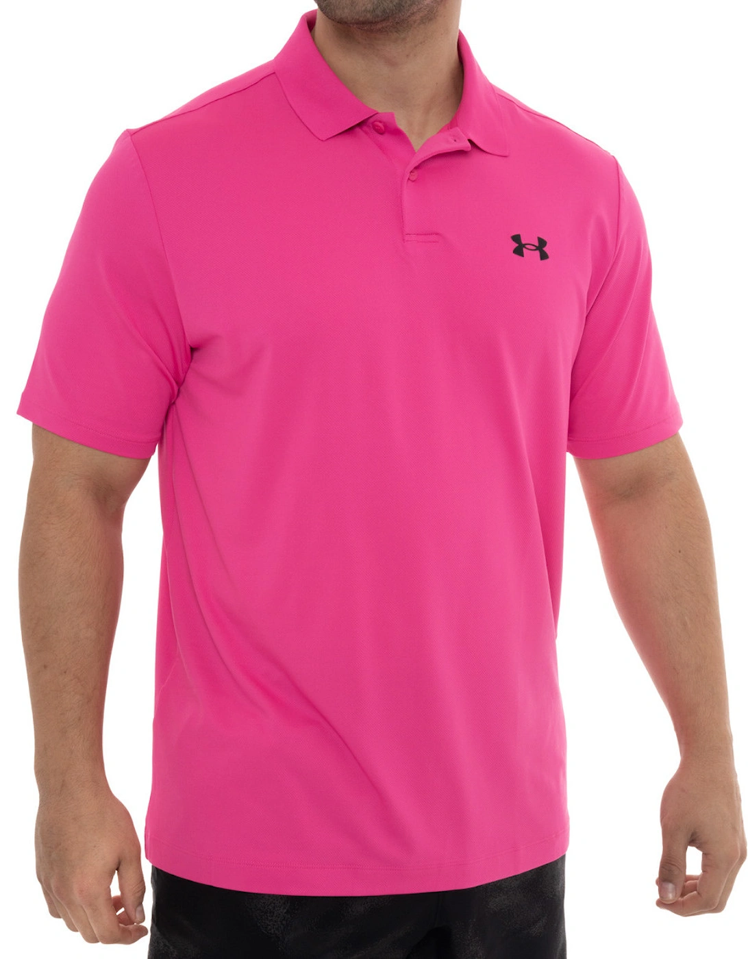 Mens Performance Polo Shirt (Pink)