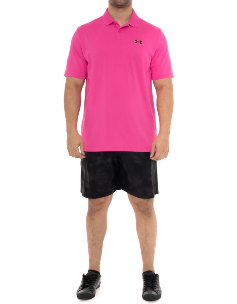 Mens Performance Polo Shirt (Pink)