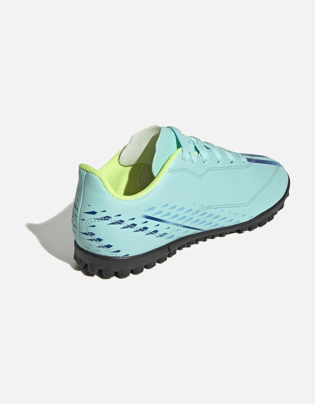 X Mens Speedportal 4 TF Football Trainers (Aqua)