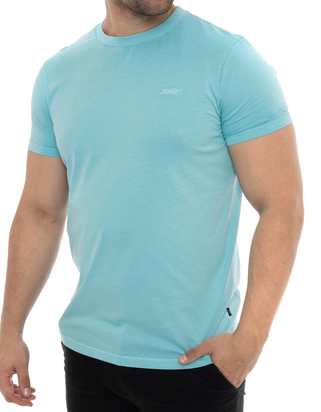 Joop Mens Plain T-Shirt (Turquoise)