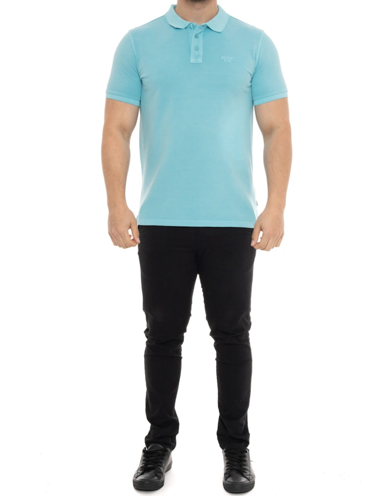 Joop Mens Plain Polo Shirt (Turquoise)