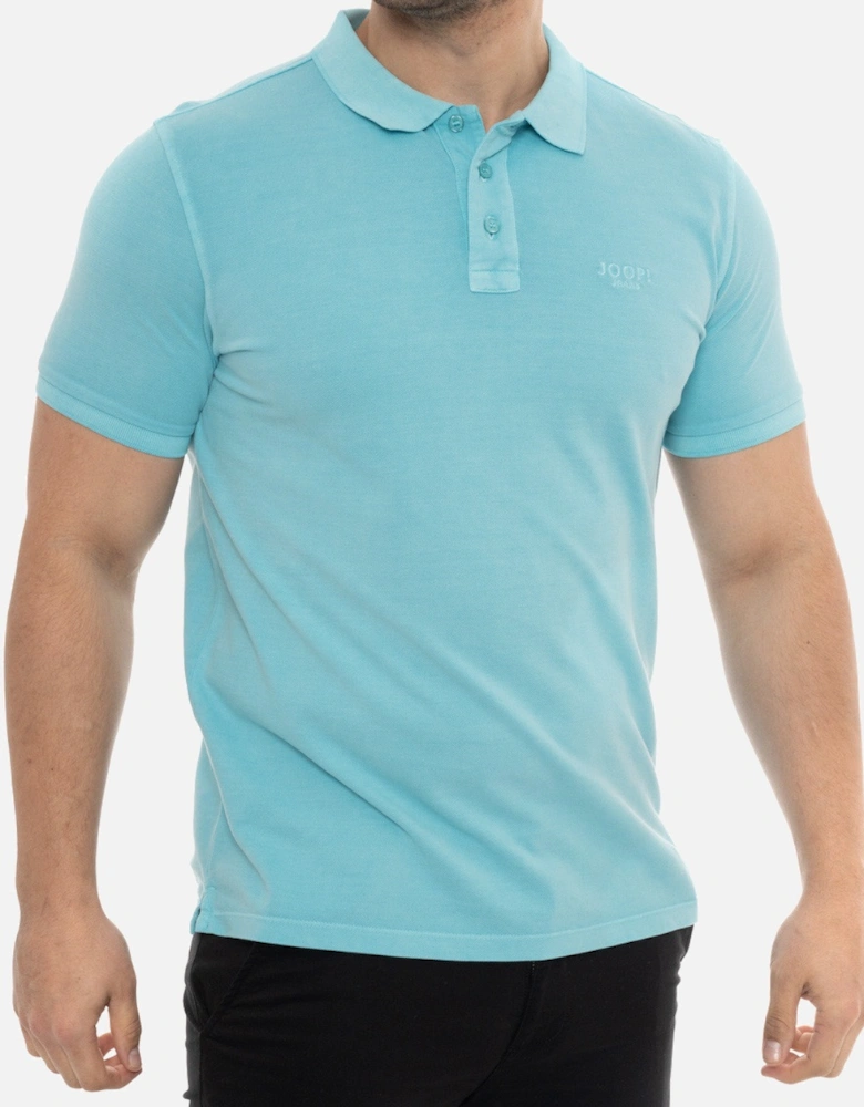 Joop Mens Plain Polo Shirt (Turquoise)