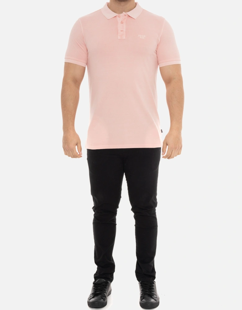 Joop Mens Plain Polo Shirt (Pink)