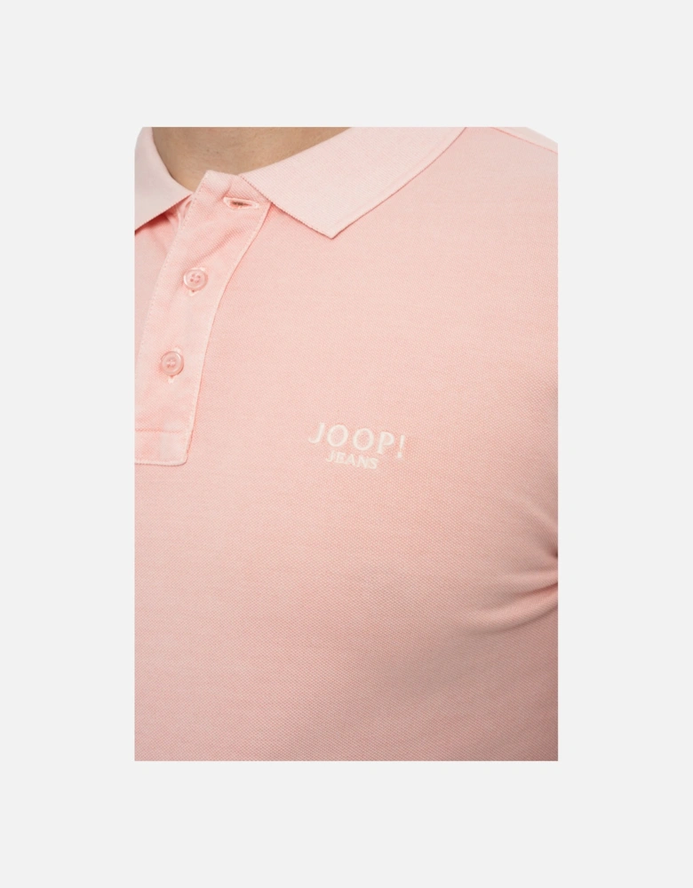 Joop Mens Plain Polo Shirt (Pink)