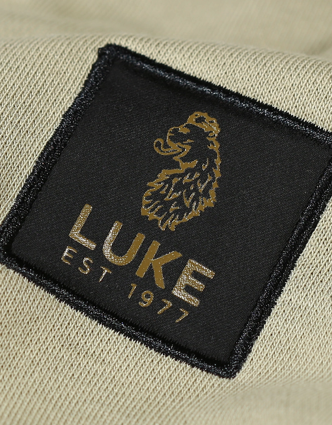 Luke Mens Burma Patch Sweatshirt (Sage)