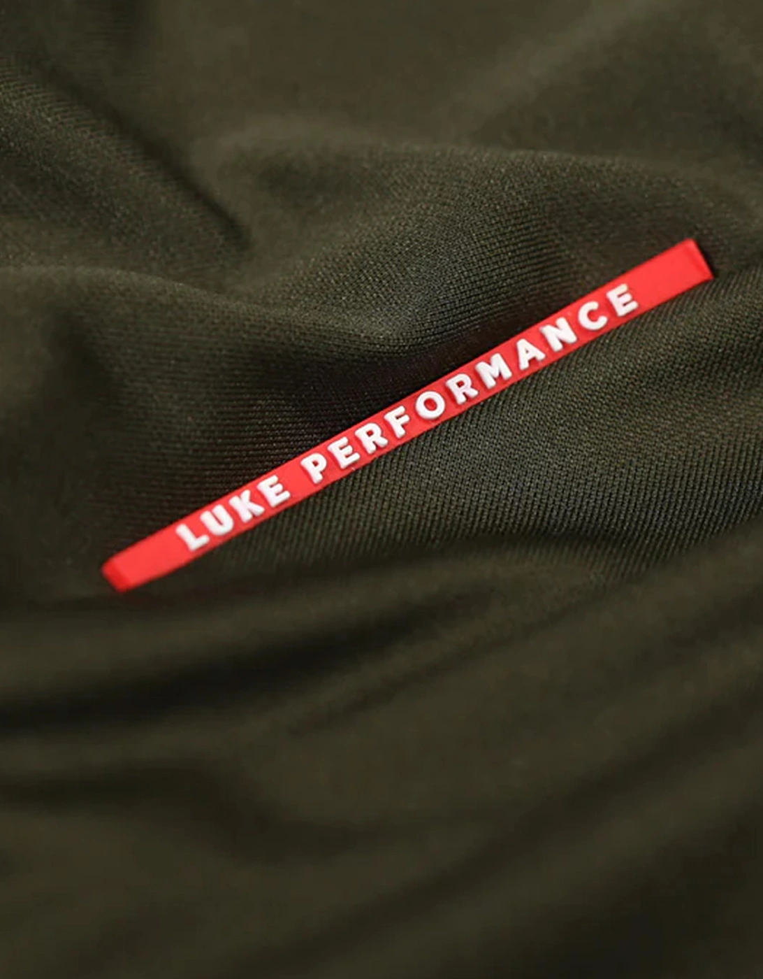 Luke Mens Sport Key Performance Zip Hoodie (Dark Green)