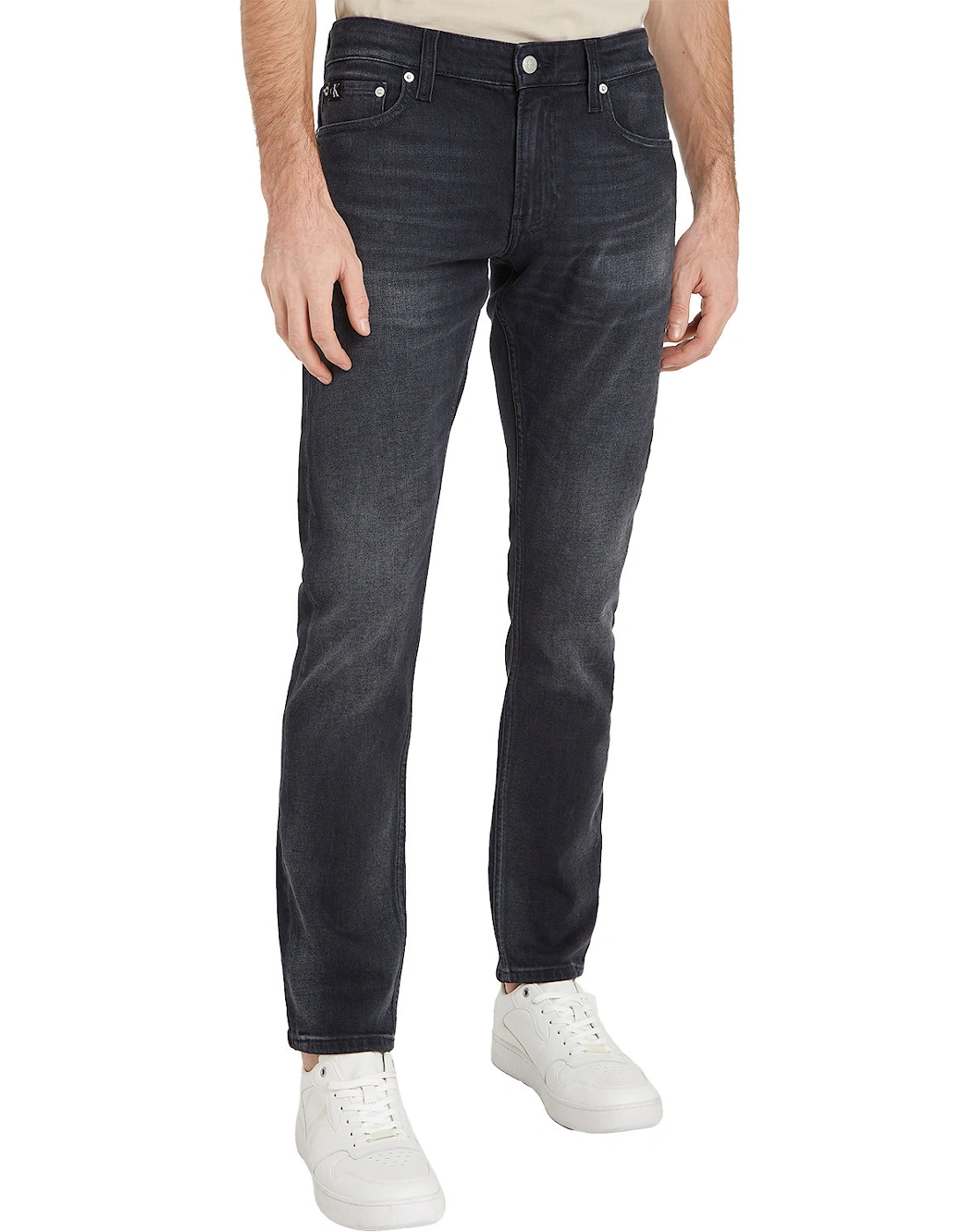 Mens Slim Fit Jeans (Black)