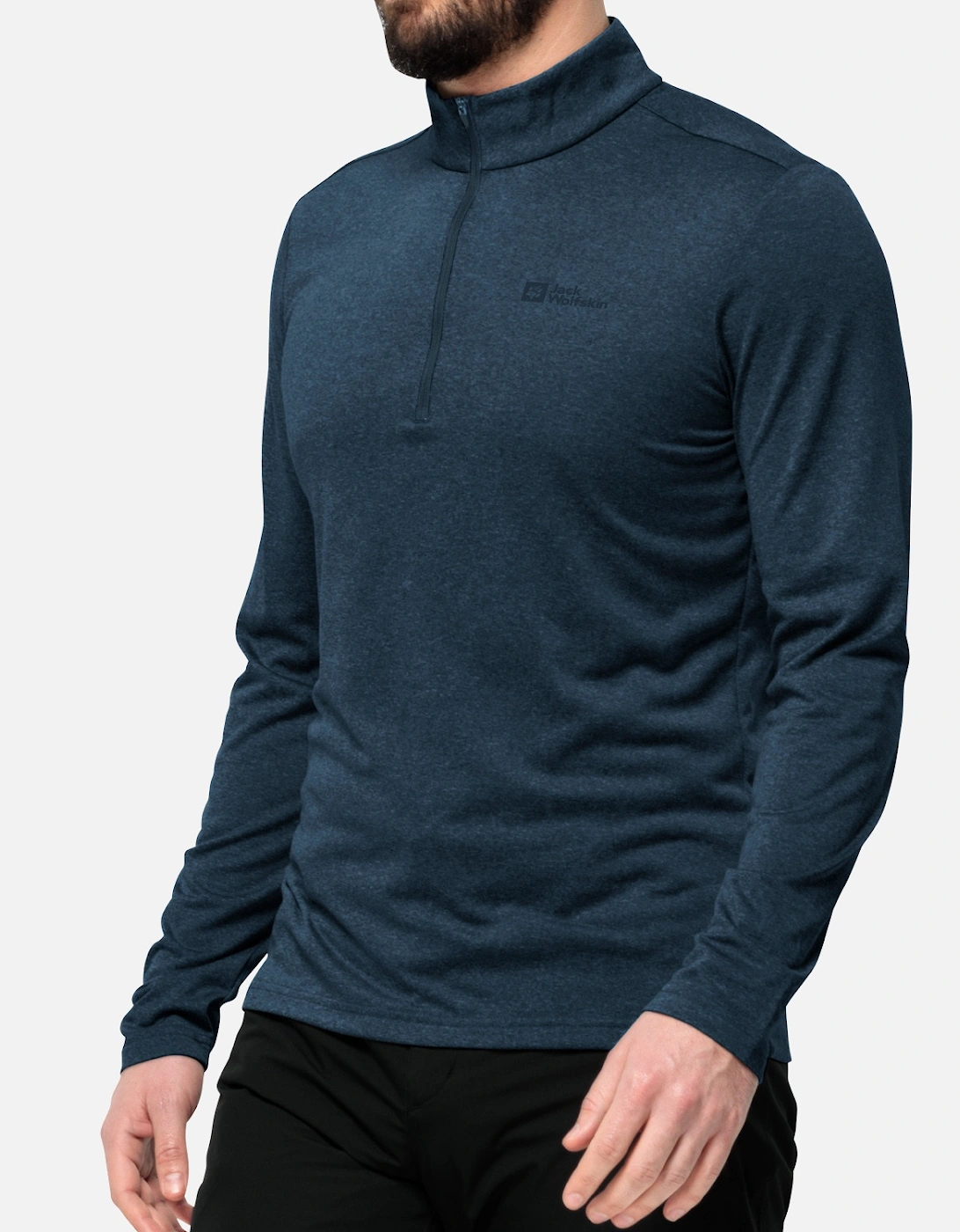 Mens Sky Thermal Half Zip Baselayer (Night)