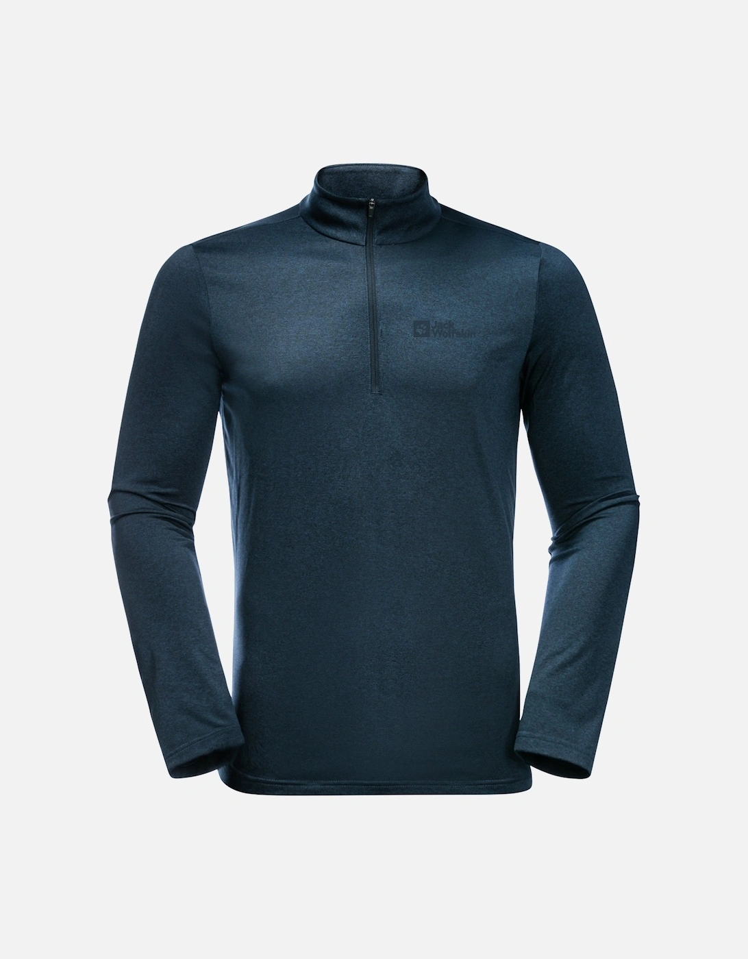 Mens Sky Thermal Half Zip Baselayer (Night), 6 of 5