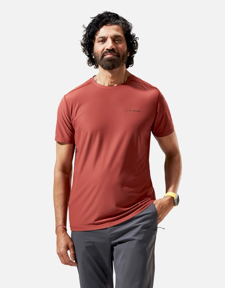 Mens 24/7 Tech T-Shirt (Dark Red)