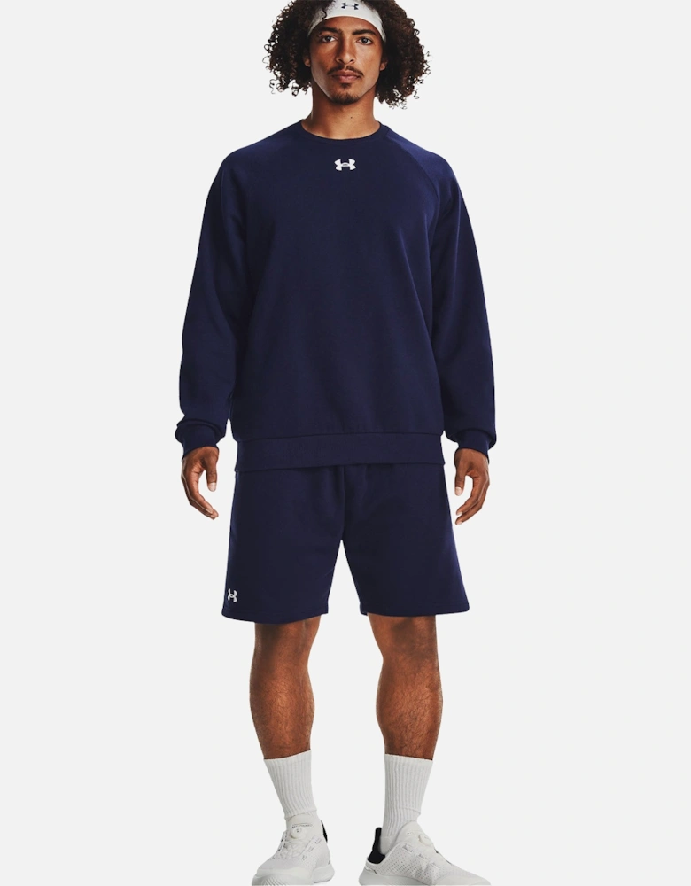 Mens Rival Fleece Shorts (Navy)