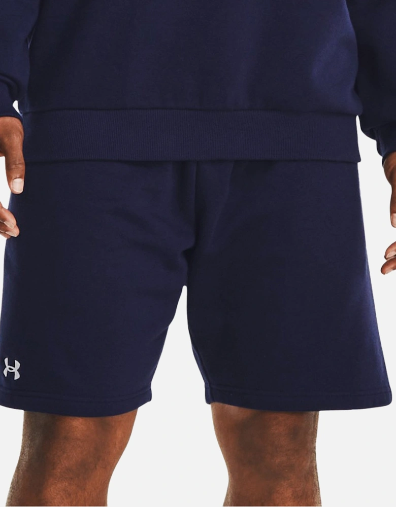 Mens Rival Fleece Shorts (Navy)