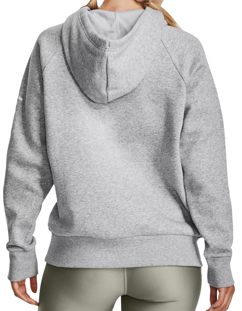 Womens Rival Fleece Graphic Hoodie (Grey)