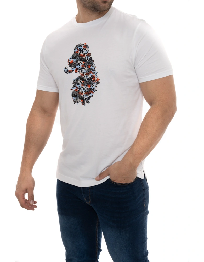 Luke Mens Infilapenny T-Shirt (White)