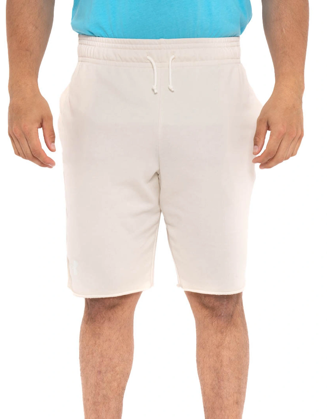 Mens Rival Terry Shorts (Stone), 4 of 3