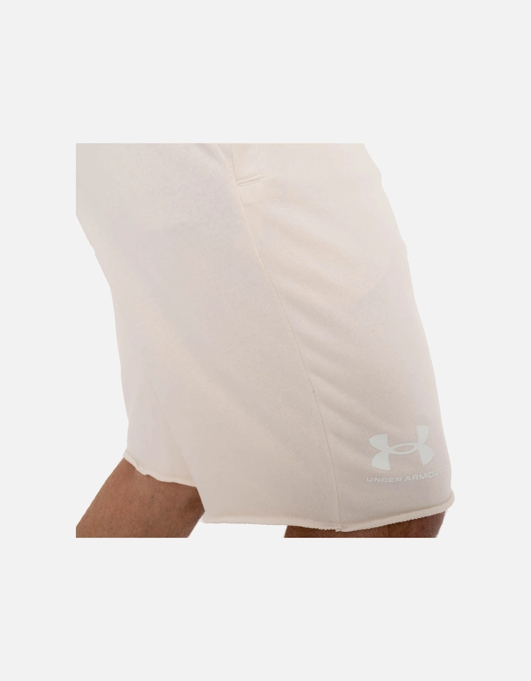 Mens Rival Terry Shorts (Stone)