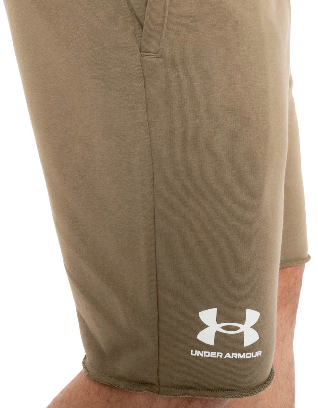 Mens Rival Terry Shorts (Olive)