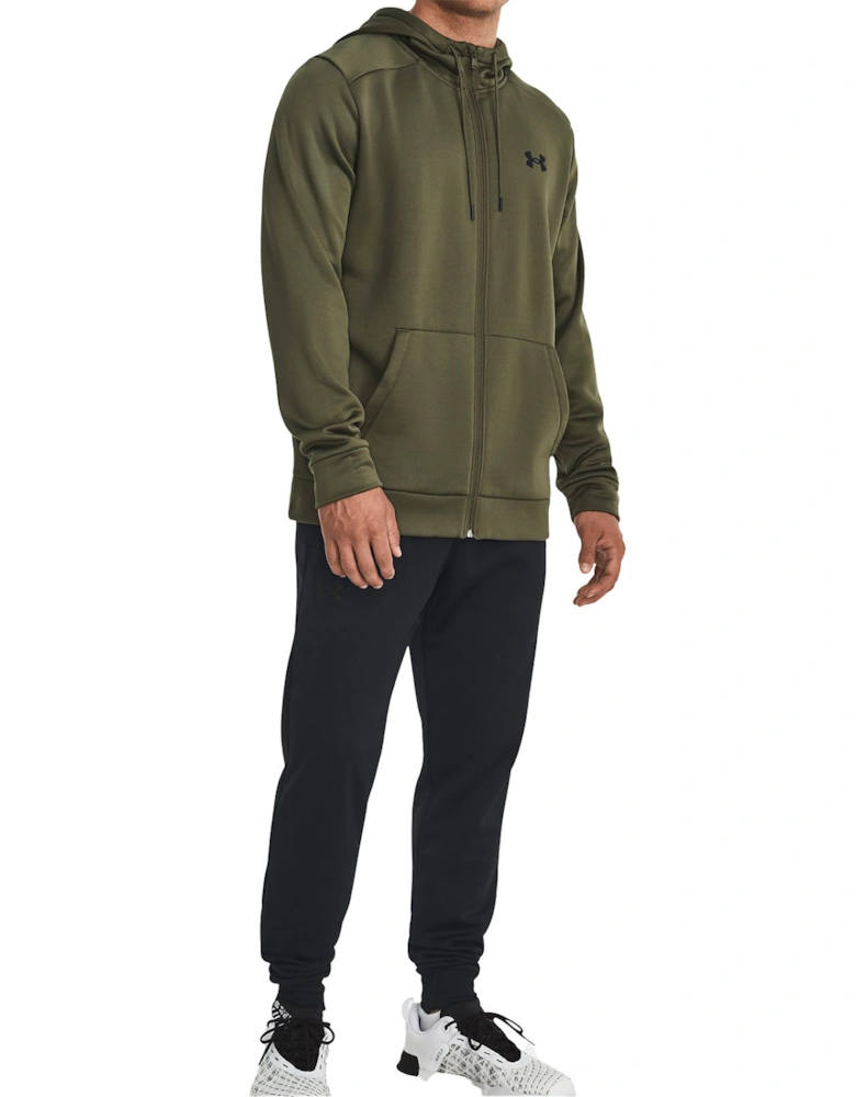 Mens Full Zip Fleece Hoodie (Marine OD)