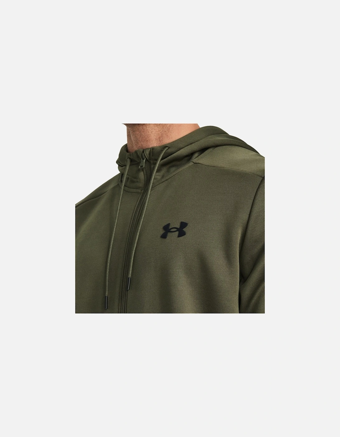 Mens Full Zip Fleece Hoodie (Marine OD)