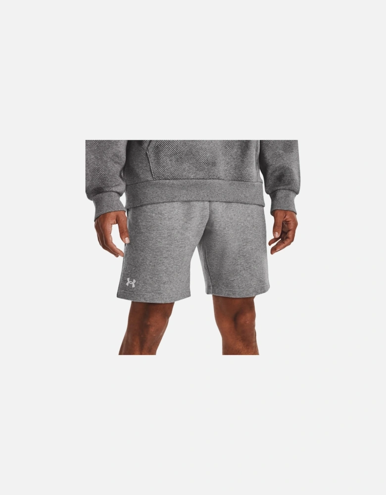 Mens Rival Fleece Shorts (Grey)