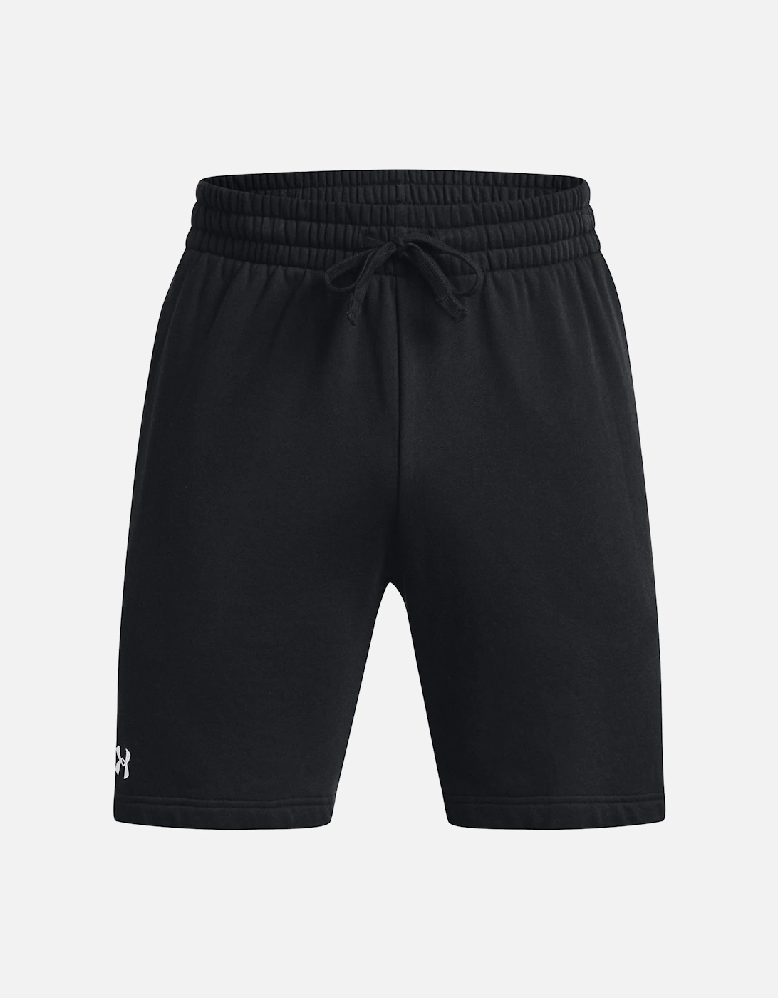 Mens Rival Fleece Shorts (Black), 7 of 6