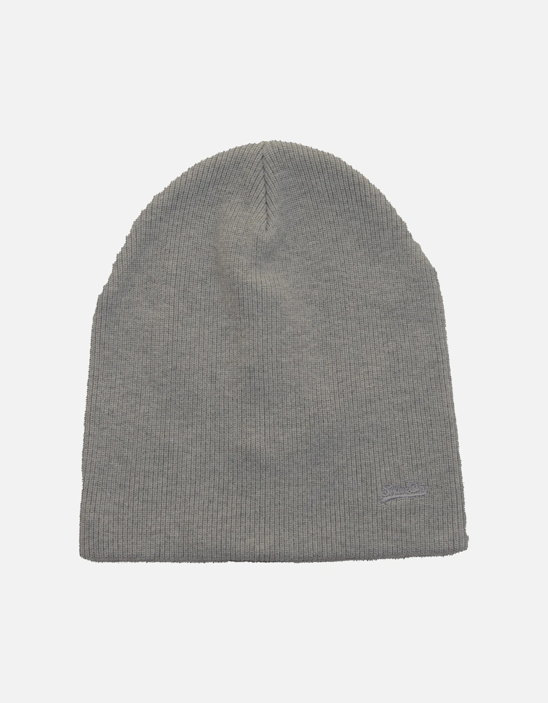 Mens Vintage Logo Beanie (Light Grey), 3 of 2