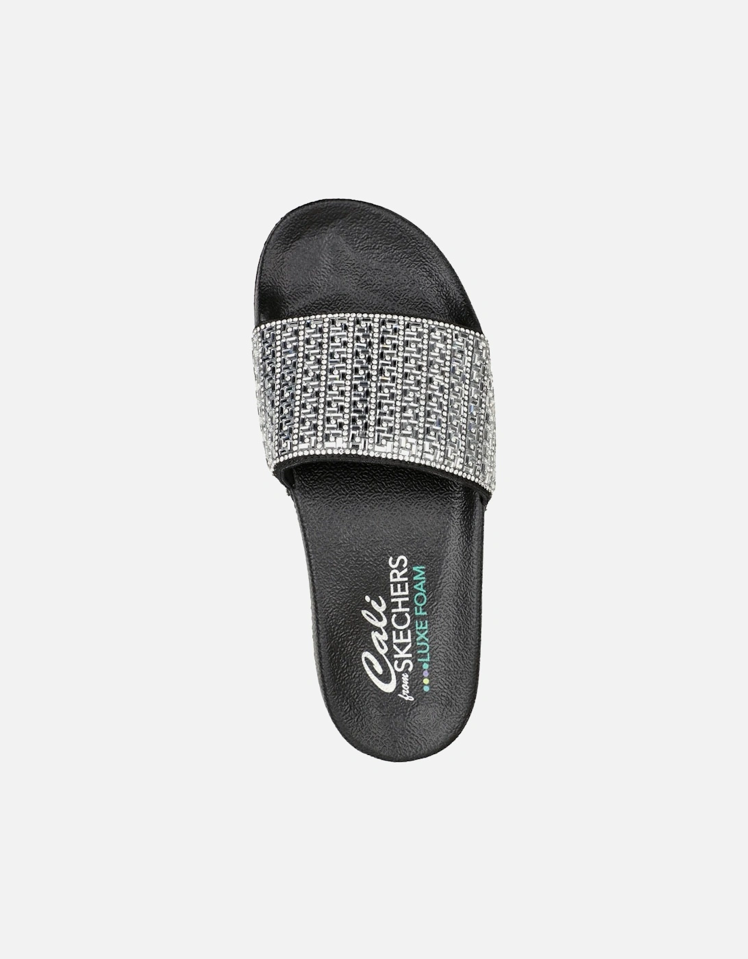 Womens Pop Ups New Spark Sandals (Black/Silver)