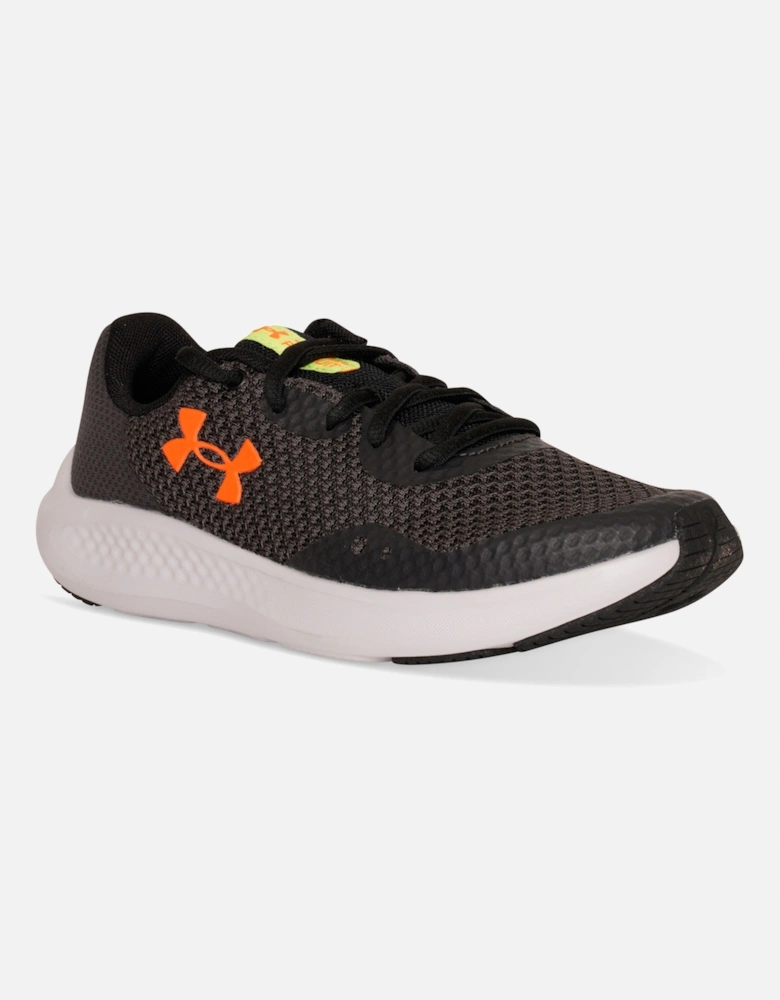 Youths Charged Pursuit 3 Trainers (Grey/Orange)