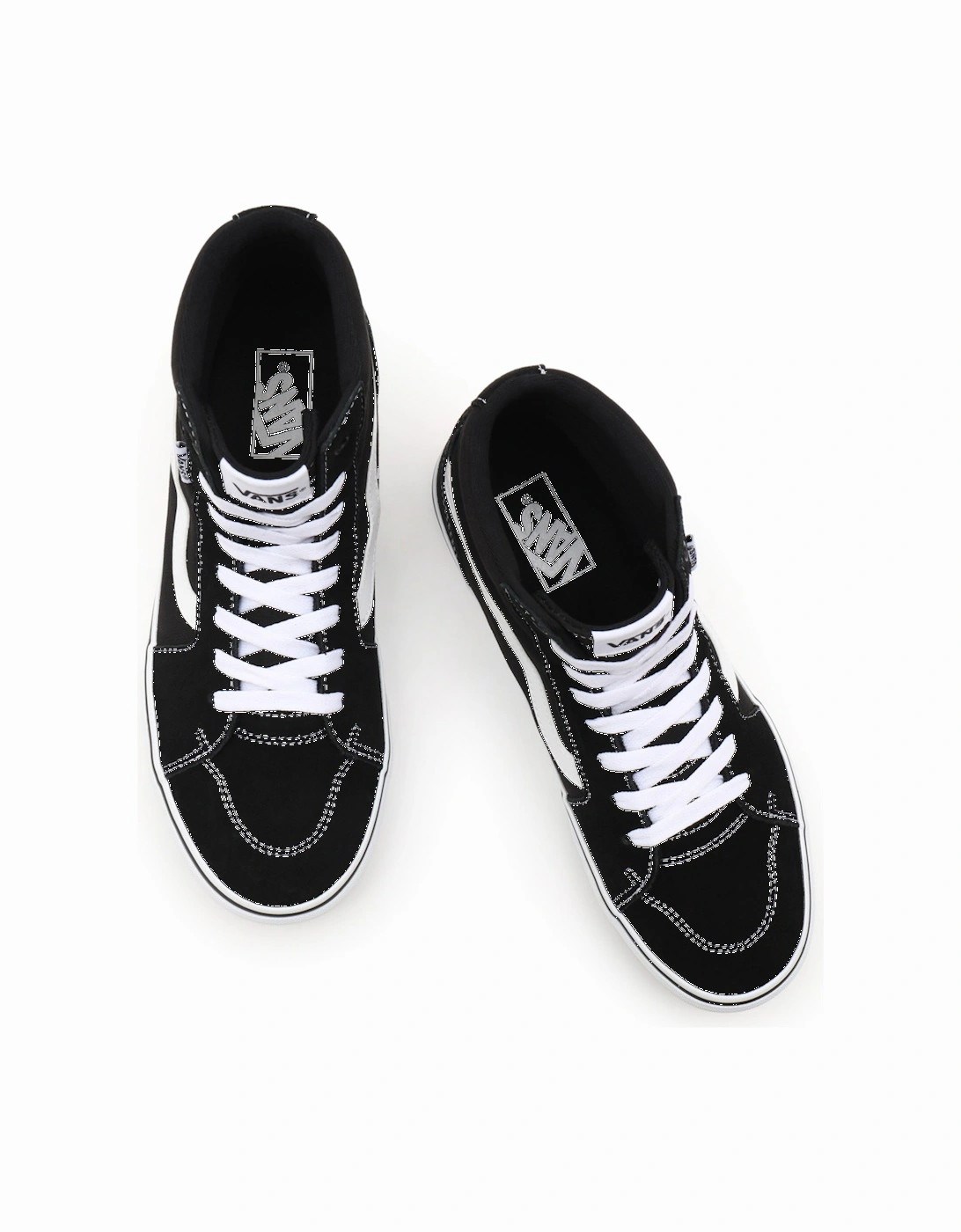 Mens Filmore Hi Trainers (Black/White)