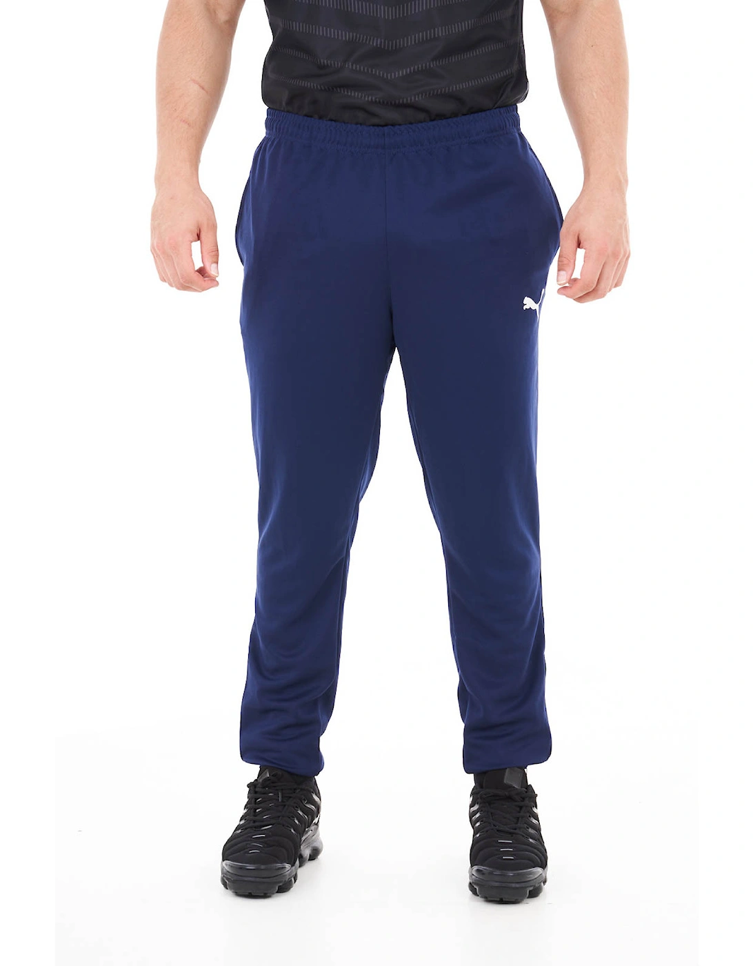 Mens Team Rise Poly Training Joggers (Navy), 4 of 3