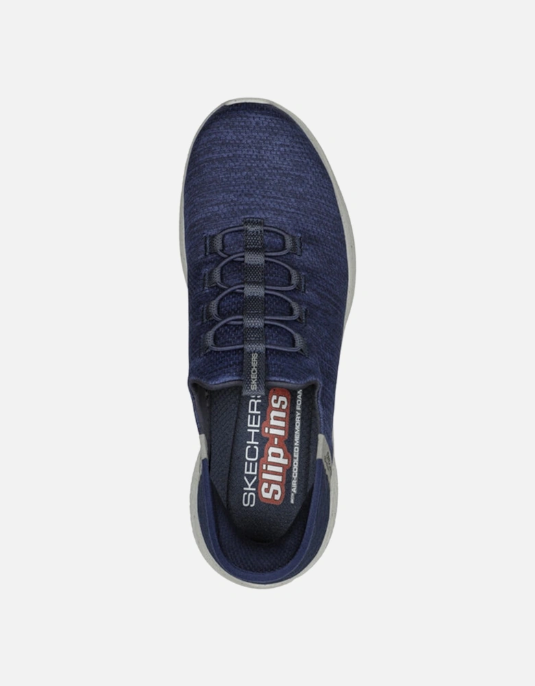 Mens Ultra Flex 3 Slip In Right Away Trainers (Navy)