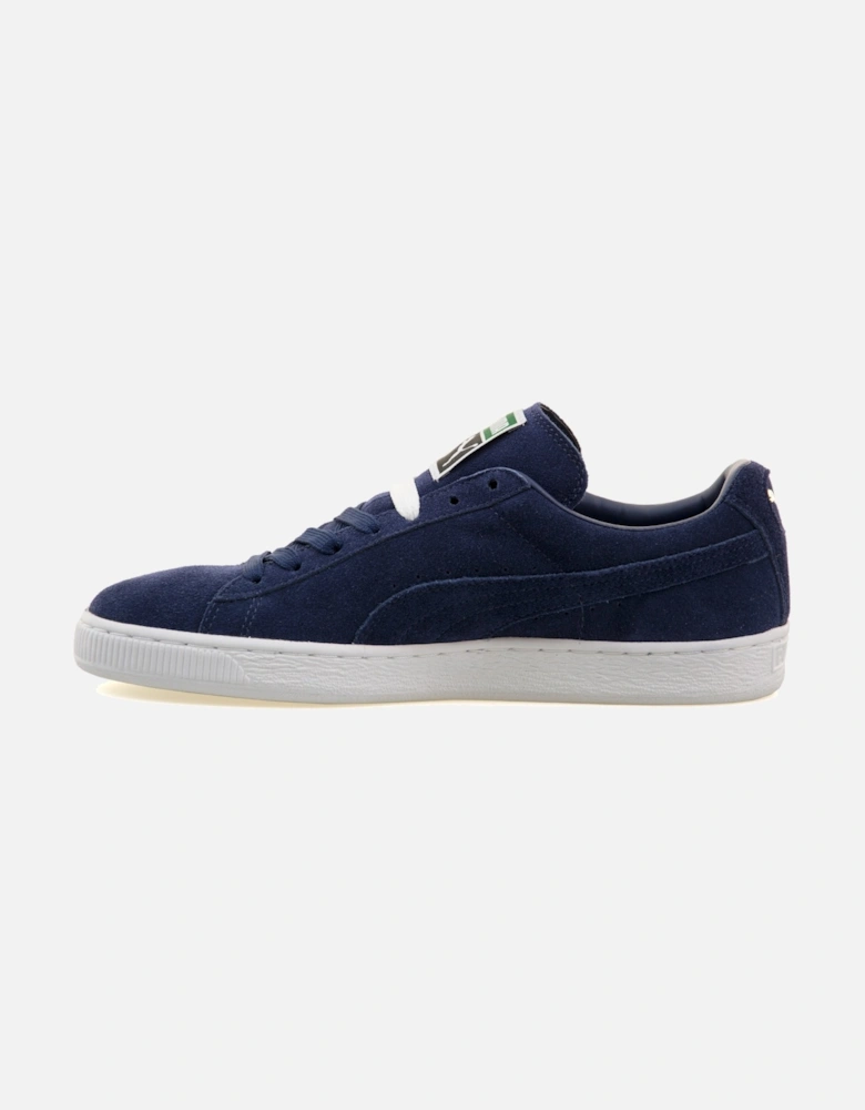 Mens Suede Classic Trainers (Peacoat/White)