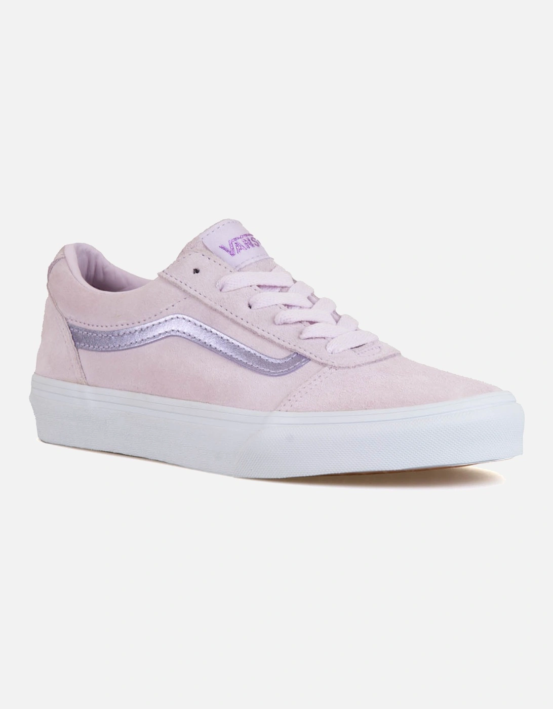 Juniors Ward Metallic Trainers (Orchid), 5 of 4